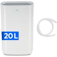 MEDION Luftentfeuchter DH20 (MD12048), Entfeuchtungsleistung 20L/Tag, Volumen Wassertank 5,4L, 3 Modi, 2 Geschwindigkeitsstufen, Touch-Bedienung