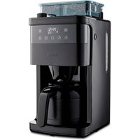 MEDION Kaffeemaschine mit Mahlwerk MD 19911, 8 Mahlstufen, 1 Liter Wassertank, Thermoskanne, Timer-Funktion, 800 - 1000 Watt