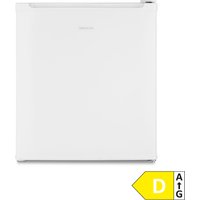 MEDION LIFE Mini-Kühlschrank MD 37724 Weiss, 41 L Nutzinhalt, manuelle Temperatureinstellung, Geräuschpegel ca. 39 dB, eingelassener Türgriff