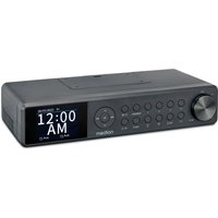 MEDION LIFE P66750 DAB+ Premium Küchenradio grau, 6,1 cm (2,4'') TFT-Farbdisplay, DAB+/PLL-UKW Radio, Bluetooth® 5.0, LED-Beleuchtung, 2 x 3 W RMS