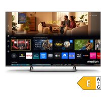 MEDION LIFE MD 850602 QLED Smart-TV (2026), 125,7 cm (50'') Ultra HD Display, HDR, Dolby Vision®, MEMC, Bluetooth®, PVR ready, HBO Max, MagentaTV, NETFLIX, Prim