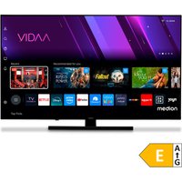 MEDION LIFE MD 843600 QLED Smart-TV, 108 cm (43'') Ultra HD Display, HDR, Dolby Vision®, MEMC, PVR ready, VIDAA App Store, NETFLIX, Disney+, Paramount+ & Amazon