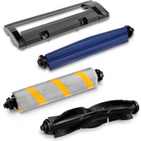 MEDION Saugroboter Zubehörset 3 für den X40 SW (MD 20040), 1x Silikonbürste, 1x Mittelbürste, 1x Mikrofaserwalze, 1x Bürstencover