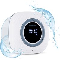 MEDION LIFE S66884 Duschradio weiß, LED-Display, UKW-Radio, IPX6 Schutz, Bluetooth® 5.0, 30 W Ausgangsleistung (3 W RMS)