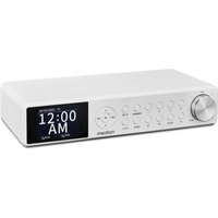 MEDION LIFE P66750 DAB+ Premium Küchenradio weiß, 6,1 cm (2,4'') TFT-Farbdisplay, DAB+/PLL-UKW Radio, Bluetooth® 5.0, LED-Beleuchtung, 2 x 3 W RMS