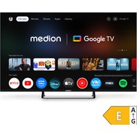 MEDION LIFE MD 855701 QLED Google TV™ (2026), 138,8 cm (55'') Ultra HD Display, HDR (High Dynamic Range), Dolby Vision®, MEMC, Bluetooth®, PVR ready, Netflix, P