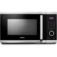 MEDION LIFE Mikrowelle mit Heißluft- fritteusen- funktion MD 11499, 3in1 Mikrowelle, 25 L Garinnenraum, 900 W Mikrowellenleistung, 9 Automatikprogramme