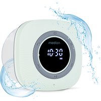 MEDION LIFE S66884 Duschradio grün, LED-Display, UKW-Radio, IPX6 Schutz, Bluetooth® 5.0, 30 W Ausgangsleistung (3 W RMS)