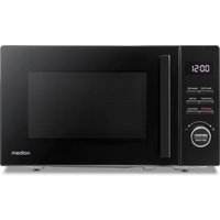 MEDION LIFE 2 in 1 Mikrowelle MD12021, 800 Watt Mikrowellenleistung, 1000 Watt Grillleistung, 8 Automatikprogramme und Auftaufunktion, 20 L Kapazität, 5 Leistun