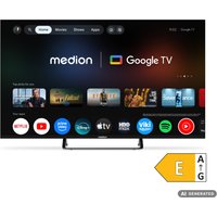 MEDION LIFE MD 843401 Google TV™ (2026), 108 cm (43'') Ultra HD Display, HDR (High Dynamic Range), Dolby Vision®, MEMC, Bluetooth®, PVR ready, Netflix, Prime Vi