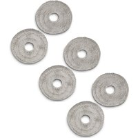 MEDION Saugroboter Zubehörset 3 für den X51 SW+ (MD 100022), 6x Wischmopp-Aufsatz