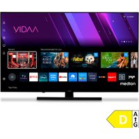 MEDION LIFE MD 855600 QLED Smart-TV, 138,8 cm (55'') Ultra HD Display, HDR, Dolby Vision®, MEMC, PVR ready, VIDAA App Store, NETFLIX, Disney+, Paramount+ & Amaz
