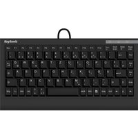 KeySonic ACK-595C+ Tastatur Büro USB QWERTZ Deutsch Schwarz