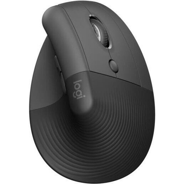 Logitech Wireless Mouse Lift Ergonomic black retail