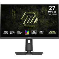 68,6cm/27"" (2560x1440) MSI MAG 274QPFDE X32 16:9 WQHD Rapid IPS 1ms 320Hz HDMI DisplayPort VESA Pivot Black