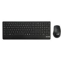 TERRA Desktop 4000 Wireless AES USB black Copilot Tastatur+Maus, QWERTZ, 105 Tasten, – Ansicht 1