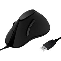 Logilink Maus Ergonomisch Vertical 5 Tasten 1000dpi schwarz
