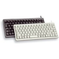 CHERRY Compact keyboard, Combo (USB + PS/2), DE Tastatur Büro USB + PS/2 QWERTY Schwarz – Ansicht 1