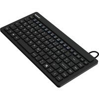 KeySonic KSK-3230 IN (US) Tastatur Industriell USB QZERTY US Englisch Schwarz – Ansicht 1