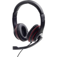 gembird Stereo-Headset mit Mikrofon, Schw. – Ansicht 1