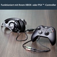 STARTECH 3.5mm Klinken Headset Adapter