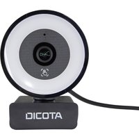 Dicota Webcam Ringlight 5MP black