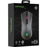 INCA Gaming Maus RGB/ 4800DPI/ 7Tasten/USB 1.65m schwarz retail