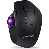 Perixx PERIMICE-720, Bluetooth, ergonomische Trackball Maus, schnurlos, schwarz – Ansicht 1