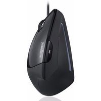 Perixx PERIMICE-513 L, ergonomische Maus, für Linkshänder, vertikal, schwarz – Ansicht 1