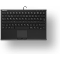 KeySonic KSK-5211ELU (DE) Tastatur Haus USB QWERTZ Deutsch Schwarz – Ansicht 1