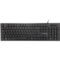 LC-Power LC-KEY-903DE Office-Tastatur, USB, schwarz – Ansicht 1