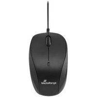 MediaRange Maus Wireless 3 Tasten, schwarz