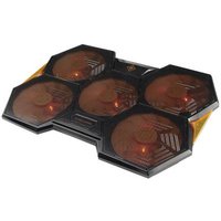 Deltaco Gaming Laptop Kühler 1000-1300 RPM schwarz/orange