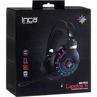 INCA Gaming Headset 7.1 Surround Sound/RGB/Vibr./USB schwarz retail