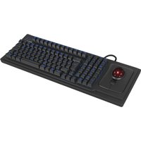 KeySonic Trackball-TAS Full-Size, BK, KSK-8202ELU-T (UK) – Ansicht 1