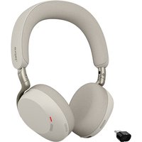 Jabra Evolve3 75 MS + Link 390c warm grey – Ansicht 1