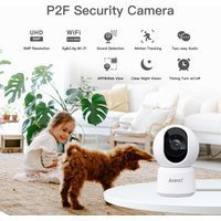 Arenti Indoor 5G Wi-Fi UHD 3K/5MP Pan Tilt Zoom Priv Cam
