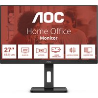 68,6 cm (27"") 2560 x 1440 Pixel AOC Q27E3UMF 16:9 Quad HD VA 75 Hz USB-Hub Pivot Height Speaker