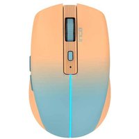INCA Wrls Maus 1600DPI/2xBT5.1/6Tasten/LED/2.4GHzUSB-C