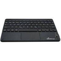 MediaRange Tastatur Wireless 64 Tasten Touchpad DE schwarz – Ansicht 1