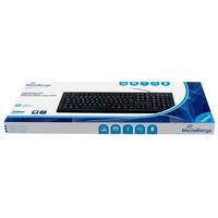 MediaRange Tastatur Standard Keybord black USB 2.0 – Ansicht 1