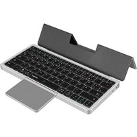 Keyboard, BT 5.1, 3 channel, w/ touchpad, grey – Ansicht 1