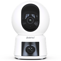 Arenti Indoor Wi-Fi 3MP+3MP Dual-lens Pan-Tilt Camera