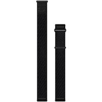 Garmin Schnellwechsel-Armband 22 mm Nylon Schwarz/Schiefergrau