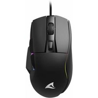 Sharkoon Maus Shark SGM35 Optisch 6 Tasten 6.400 DPI schw – Ansicht 1