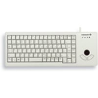 CHERRY XS Trackball Tastatur Universal USB QWERTZ Deutsch Grau – Ansicht 1
