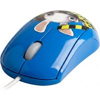 SteelSeries wired Mouse ""Crazy Rabbits) blue