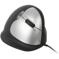 R-Go Maus HE ergonomisch rechts USB groß schw./silb retail – Ansicht 1