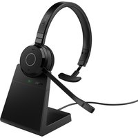Jabra Headset Evolve 65 TE UC Mono USB inkl. Ladestation – Ansicht 1