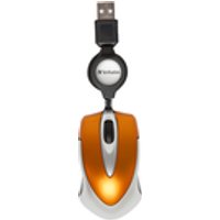 Verbatim Go Mini Maus Büro USB Typ-A Optisch 1000 DPI